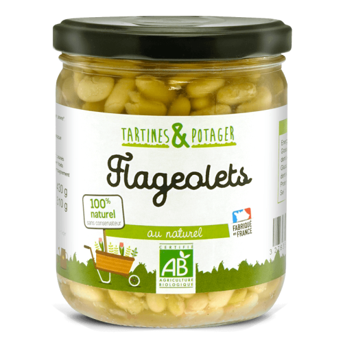 Flageolets Naturel Bio Tartines et Potager 820g