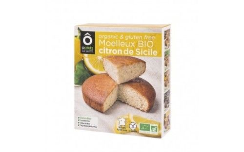 Moelleux BIO Citron Jaune Sicile sans gluten 170g