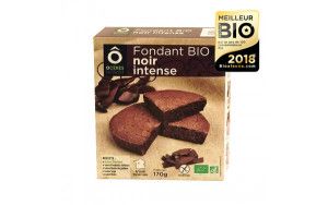 Fondant Noir Intense BIO sans gluten 170g