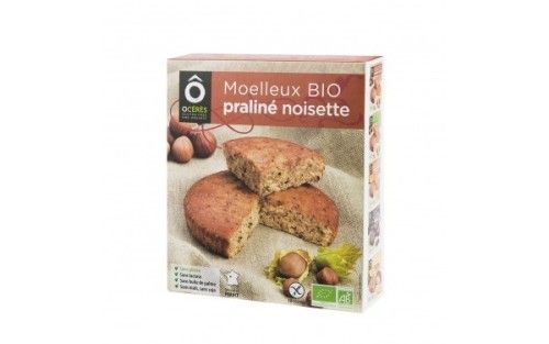 Moelleux BIO Praliné Noisette sans gluten • BIO / Epicerie sucrée