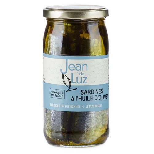 SARDINES À L'HUILE D'OLIVE BIO