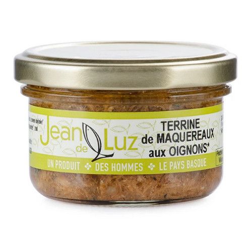 TERRINE DE MAQUEREAUX AUX OIGNONS BIO