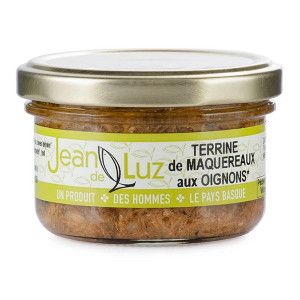 TERRINE DE MAQUEREAUX AUX OIGNONS BIO