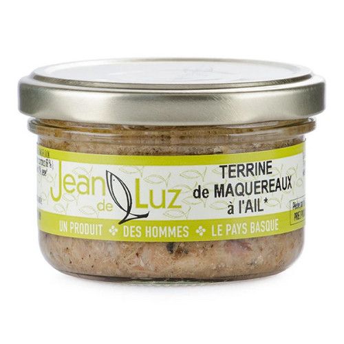 TERRINE DE MAQUEREAUX À L’AIL BIO