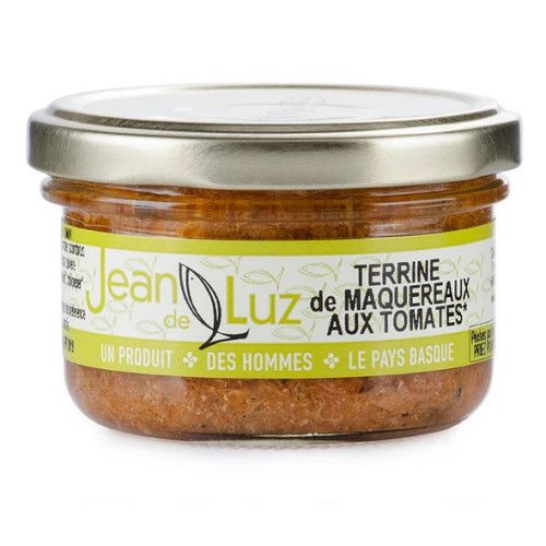 TERRINE DE MAQUEREAUX AUX TOMATES BIO