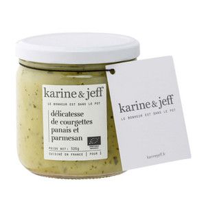 Délicatesse de courgettes, panais et parmesan
