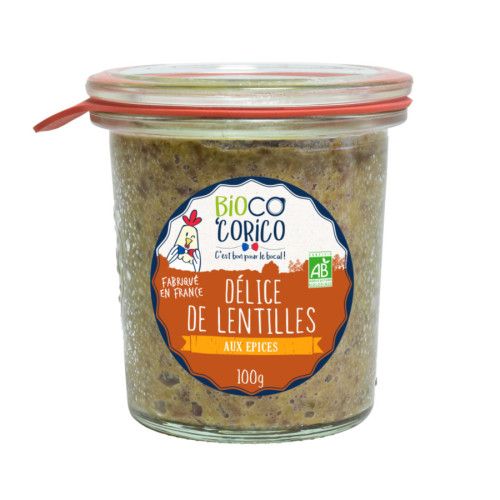 Délice de lentilles aux épices