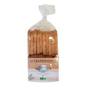 La Chanteracoise -Biscotte complète bio 280g