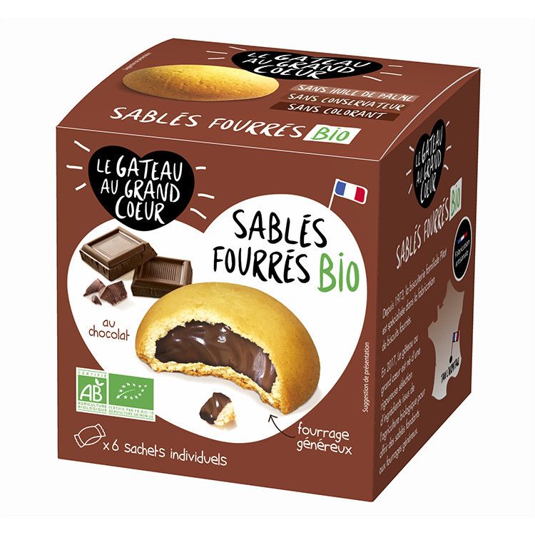 Biscuiterie Pitot Sables Fourres Au Chocolat Que Du Bon