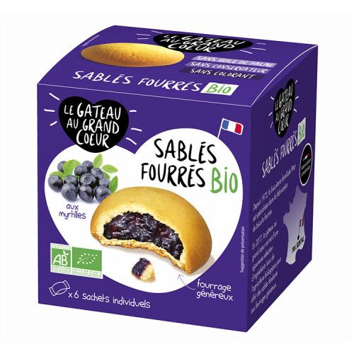 SABLÉS FOURRÉS AU MYRTILLES