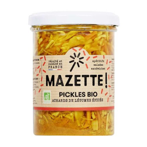 PICKLES BIO Achards Légumes Epicés
