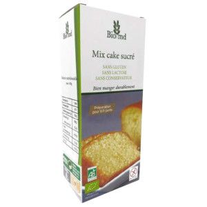 Mix pâte à Cake sucré BIO et sans gluten 140g