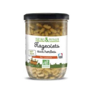 Flageolets aux herbes bio