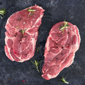 Tranche de gigot d'agneau BIO 2x220g