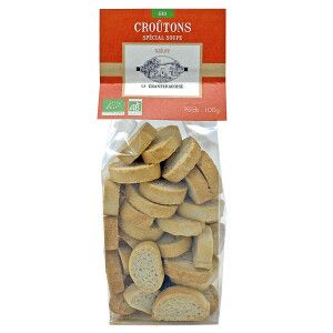 Croûtons nature bio 100g La Chanteracoise