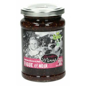 Confiture figue et noix Bio 350g