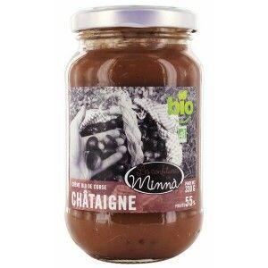 Confiture crème de châtaigne Bio 350gr