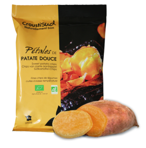 Chips Pétales de Patate douce Bio 70g