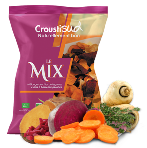 Chips Pétales Le Mix Mélange de légumes Bio 70g