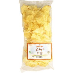 Chips de pommes de terre nature salées Bio 125g