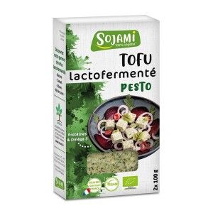 SOJAMI Tofu lactofermenté Pesto 200g
