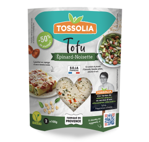 TOFU ÉPINARD NOISETTE 2X100G