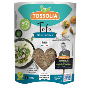 TOFU OLIVES NOIRES 2X100G