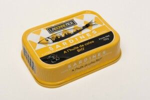 SARDINES À L'HUILE DE COLZA - 135g