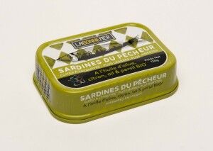 SARDINES, À L'HUILE D'OLIVE, CITRON PERSIL - 135g