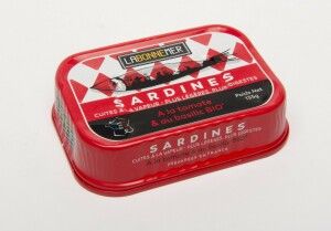 SARDINES À LA TOMATE ET AU BASILIC BIO - LA BONNE MER - 135 G