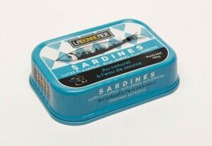 SARDINES AU NATUREL, À L'EAU DE SOURCE - LA BONNE MER - 135 G