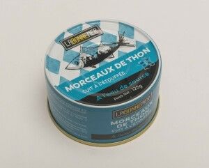 THON AU NATUREL, À L'EAU DE SOURCE - LA BONNE MER - 125 G