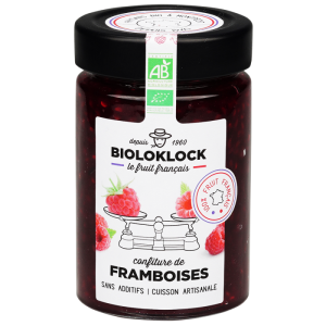 Confiture de framboises 230g