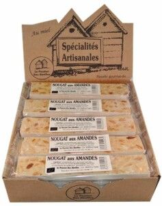 Nougat artisanal aux amandes Bio • 80g