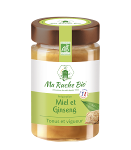Miel et Ginseng Bio (Tonus & Vigueur) 250g