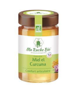 Miel et Curcuma (Confort articulaire) 250g