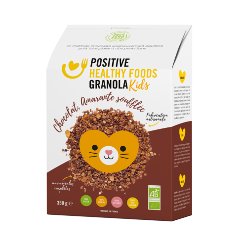 GRANOLA CHOCOLAT AMARANTE SOUFFLÉE 350g