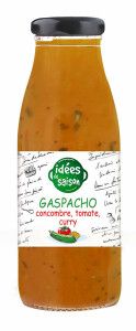 Gaspacho concombre, tomate, curry BIO 490ml