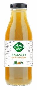 Gaspacho carotte, coriandre bio 490 ml