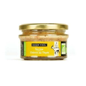 Terrine de Chèvre au Thym Bio 130g