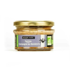 Terrine de Campagne au genièvre Bio 130g