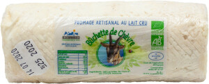 La bûchette de chèvre fraîche bio 280g