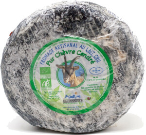 Chèvre frais cendré bio Le sourians 160g