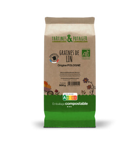 Tartines & Potager GRAINES DE LIN BIO 250g
