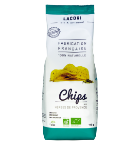 Chips Bio Lacori aux Herbes de Provence 115g