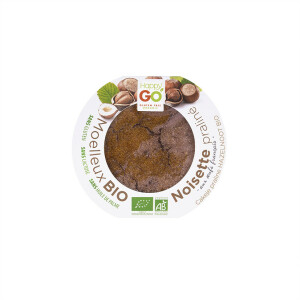 Moelleux BIO Praliné Noisette sans gluten 60g