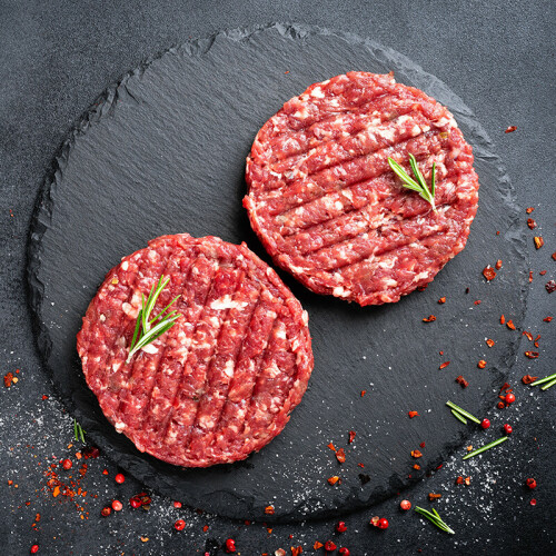 2 steaks hachés Bio spécial tartare 2x180g