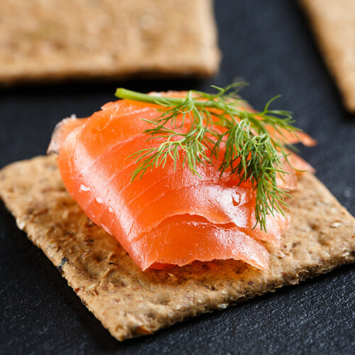 TRANCHES COCKTAIL DE SAUMON FUMÉ NORVEGIEN - ENV 500G