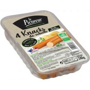 Knacks de volaille bio Le Picoreur 240G
