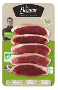 Filet de canard en lamelles, sous skin ~140g